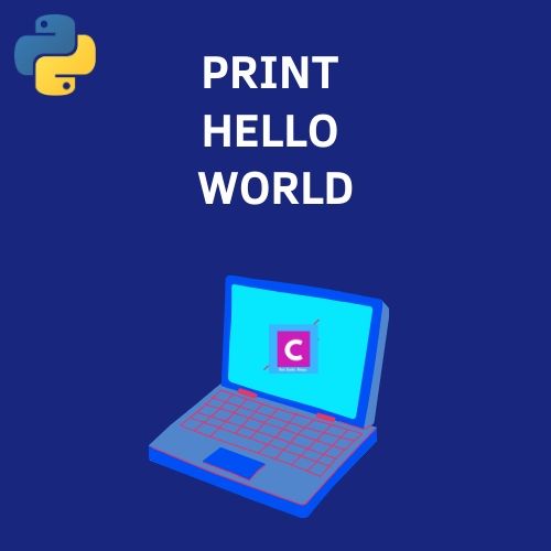 python 3 program to print hello world
