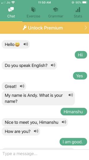 Best Chatbot Apps - Andy English Bot