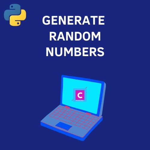 python 3 program to generate random numbers