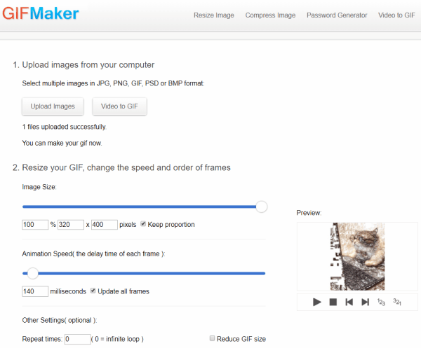 GIFMaker - gif speed changer app