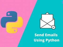 tutorial to send emails using python