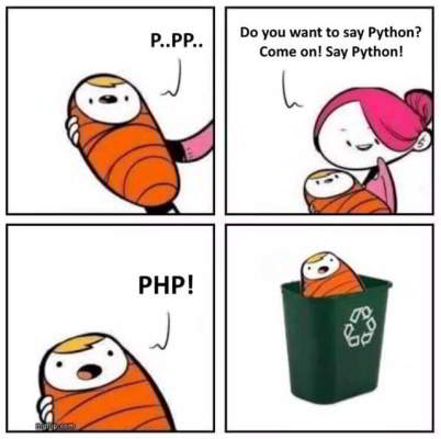 Python php Meme werkt niet