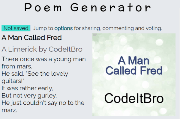 3 Best Free Online Limerick Poem Generator Websites