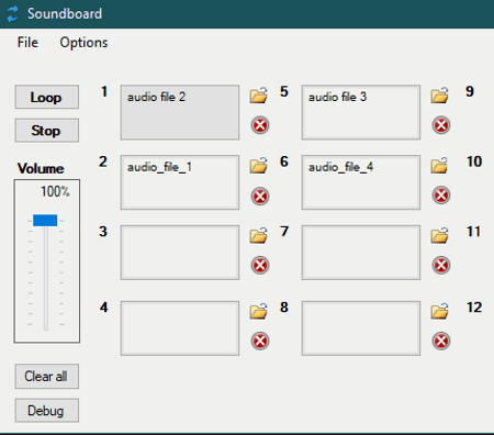 soundboard software interface