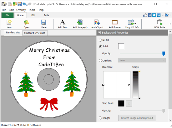 disketch - best free dvd cover maker