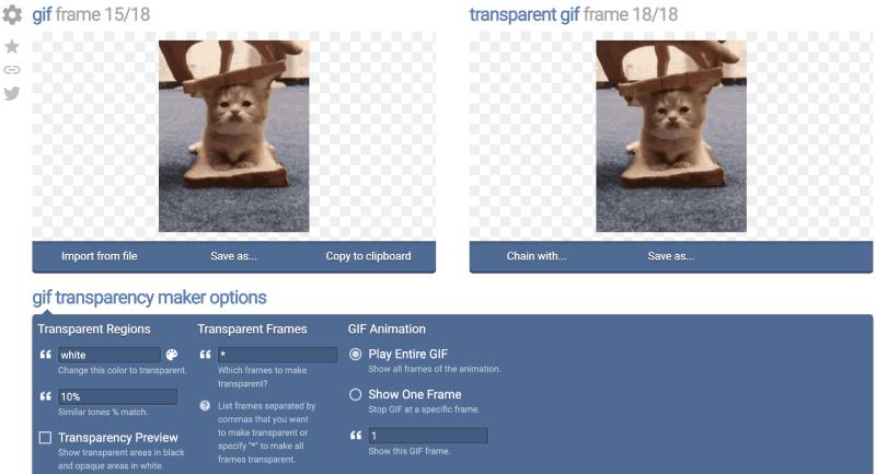 online gif tools - gif background remover