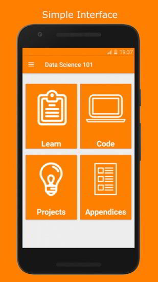 data science 101 - app to learn data science