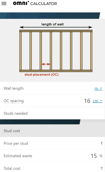 5 Best Wall Framing Calculator Websites 2022 - Wall Building Materials Calculator