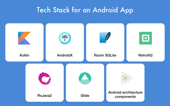 tech stack for an android app