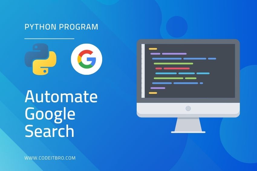 automate google search python