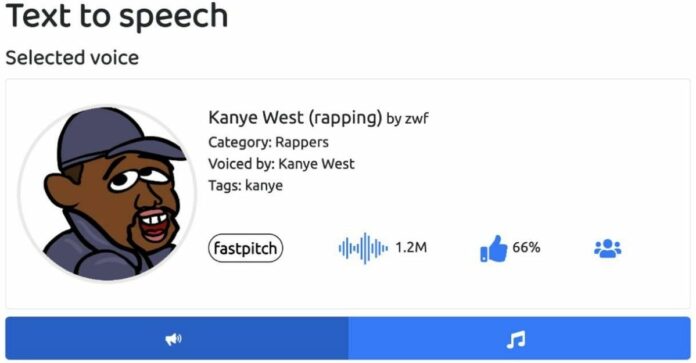 best kanye west voice generator websites