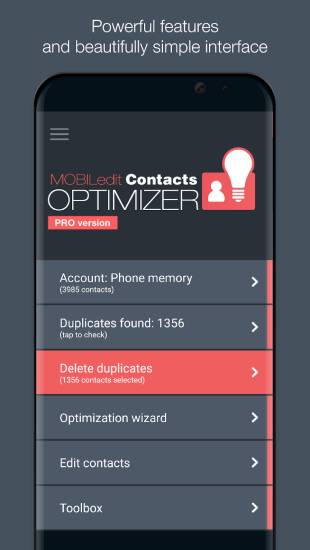 contacts optimizer - best contact manager apps