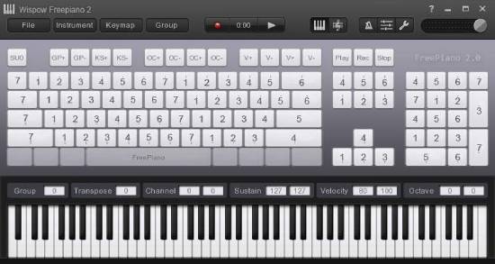 free piano - virtual midi keyboards