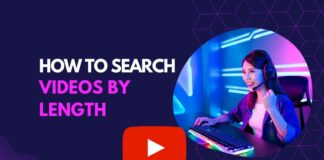 how to search youtube videos by length