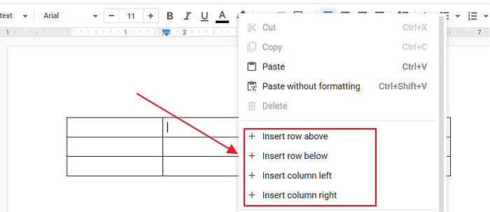 Insert-Row-or-column-to-a-table-in-Google-docs