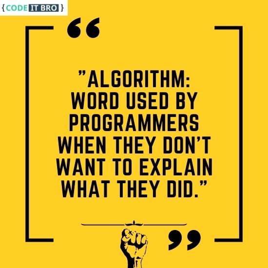 algorithm programmers dont want to explain