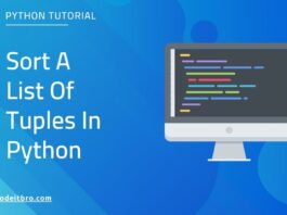 how to sort a list of tuples in python