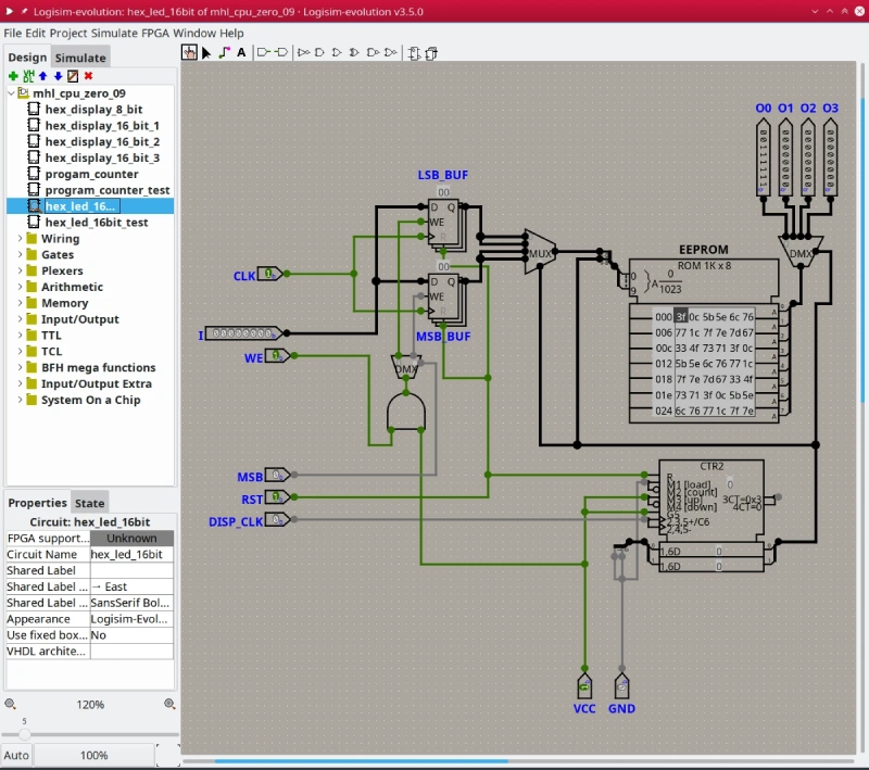 logisim-evolution - design digital logic circuits