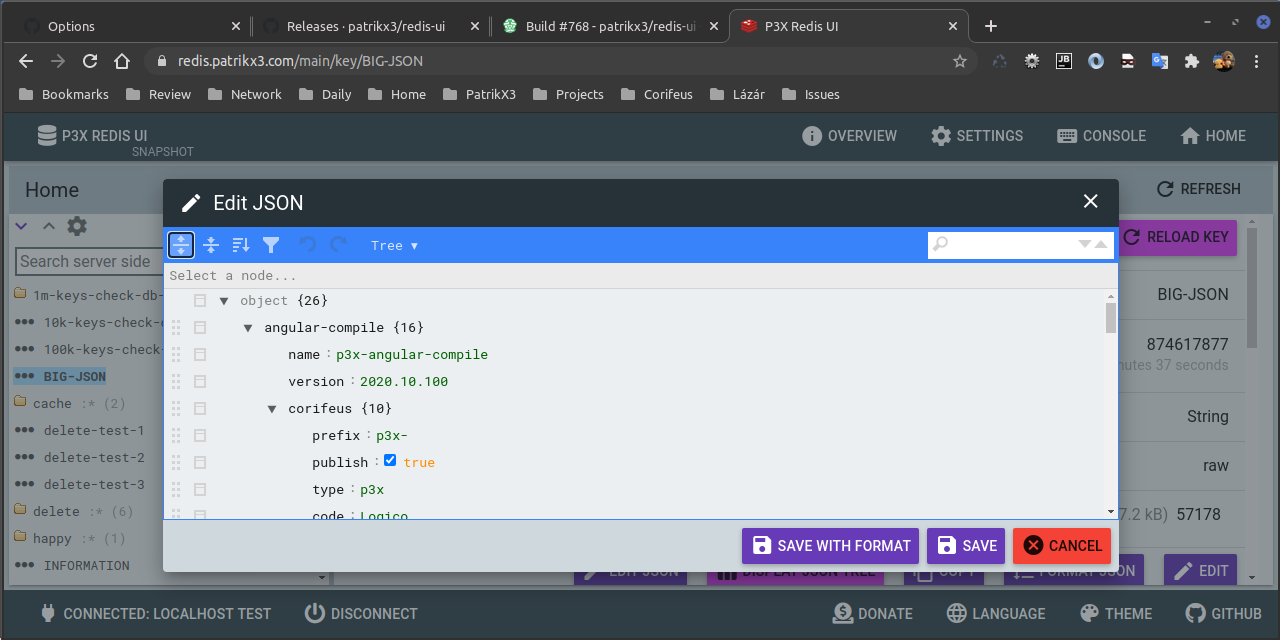 p3x redis ui - best redis gui