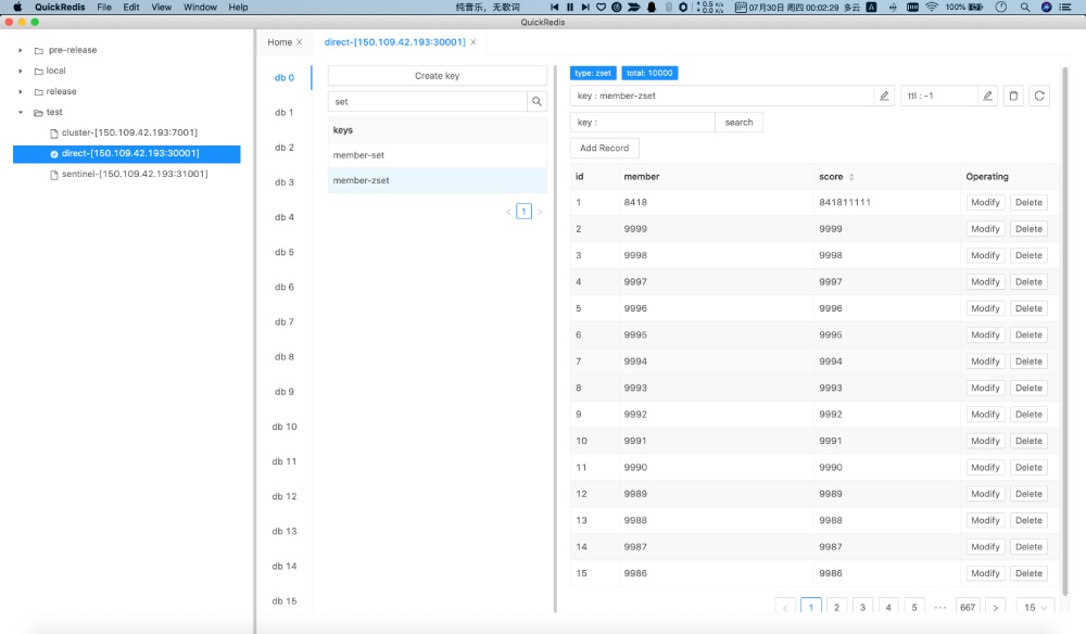 quickredis - gui for redis