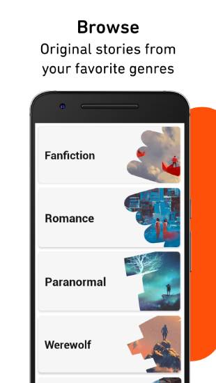 wattpad - novel reader android app