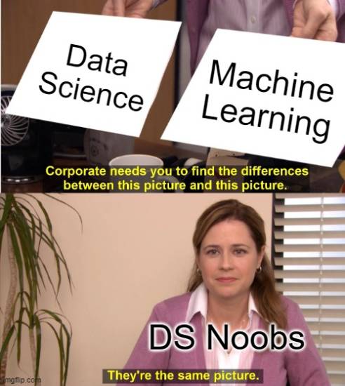 data science and machine learning memes