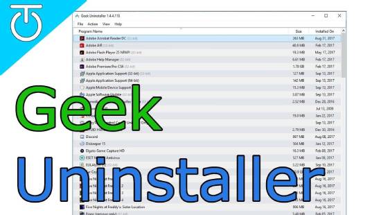 geek uninstaller - best driver uninstaller for windows