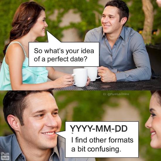 idea for a perfect date - data science jokes