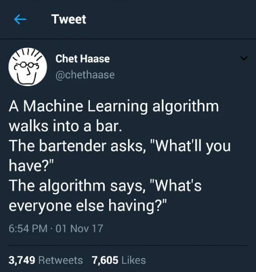 machine learning algorithm memes