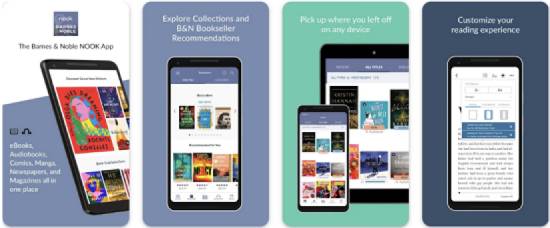nook - book app for android