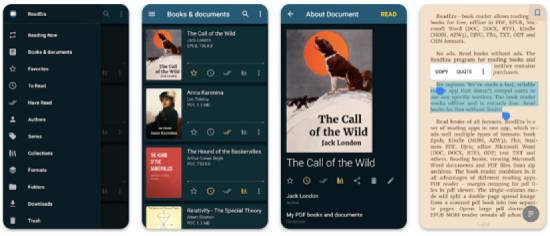 readera - best book apps for book lovers