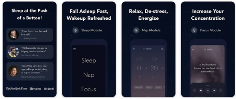pzizz - best app to calm your brain