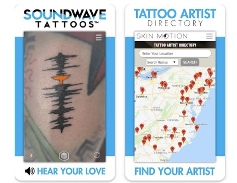 skin motion tattoo app