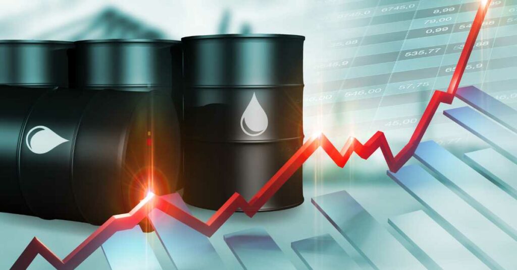 link between crypto and oil trading