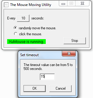 xumouse - free mouse mover