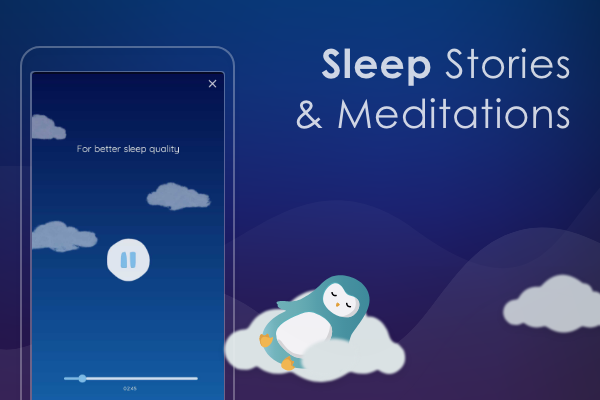 wysa sleep stories and meditation app
