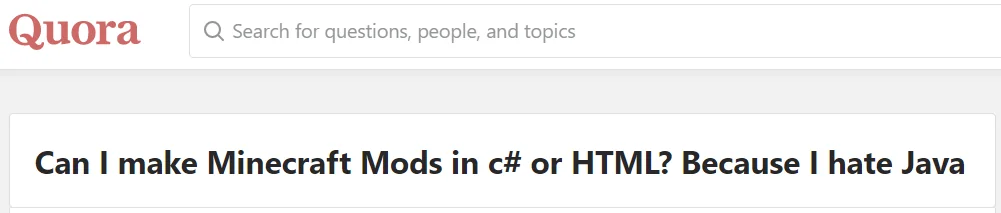 hate java write html