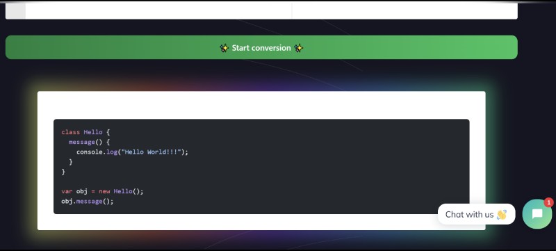javascript to typescript converter tool
