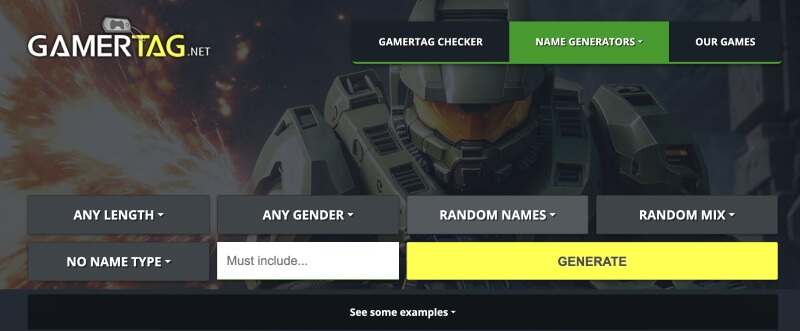 gamertag.net online gamertag generator