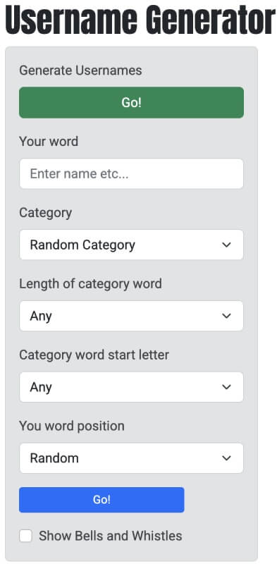 jimpix username generator