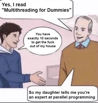 many threads are better than one funny meme