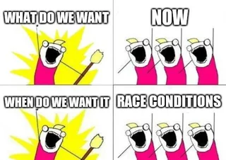 race conditions meme