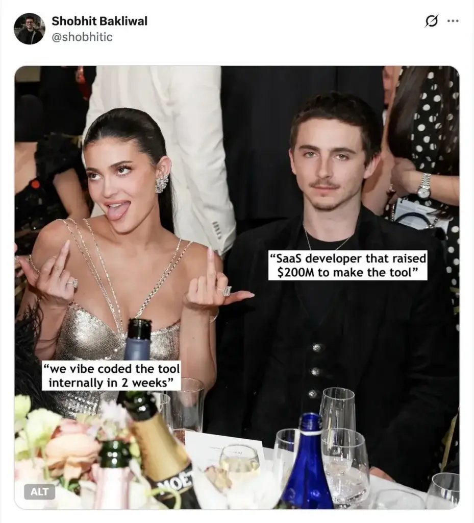 will be fun months later - vibe coding meme