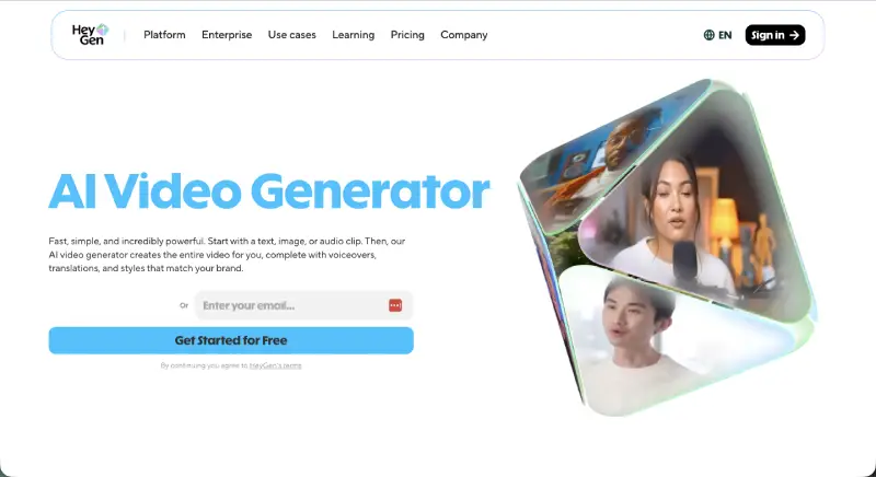 heygen ai-based ugc ad generator