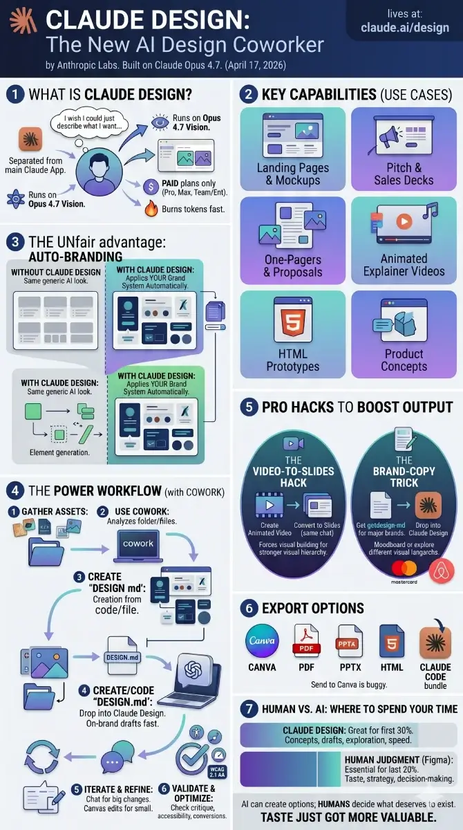 claude design detailed infographic